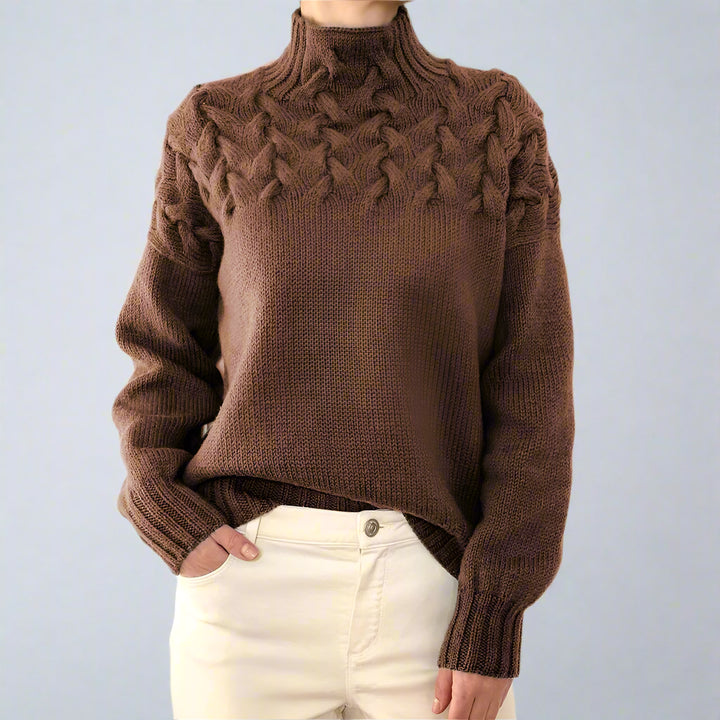 LEAH® | KNITTED PULLOVER - EcoEase Market