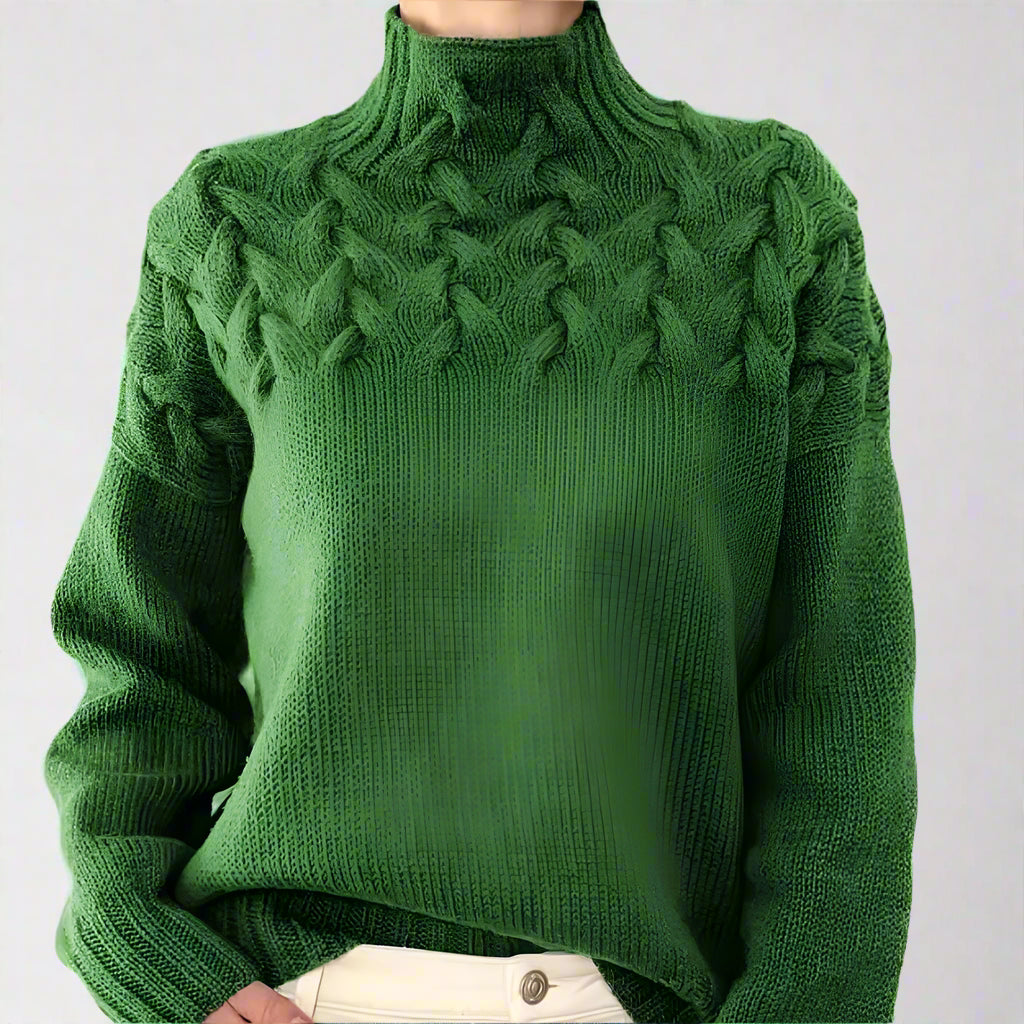 LEAH® | KNITTED PULLOVER - EcoEase Market