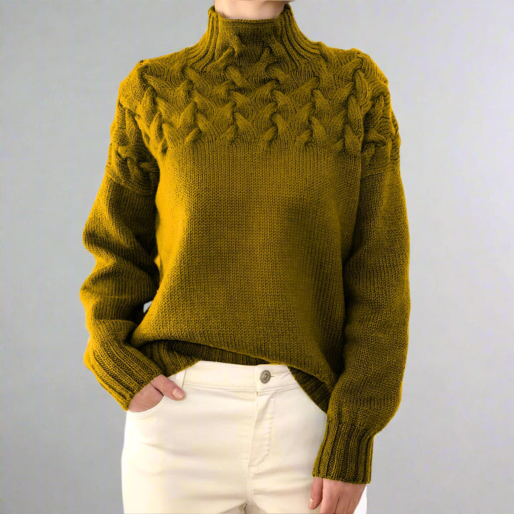 LEAH® | KNITTED PULLOVER - EcoEase Market