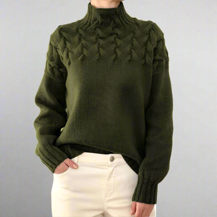 LEAH® | KNITTED PULLOVER - EcoEase Market
