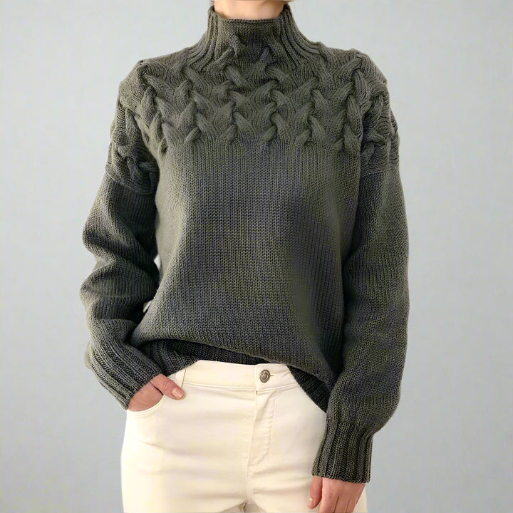 LEAH® | KNITTED PULLOVER - EcoEase Market