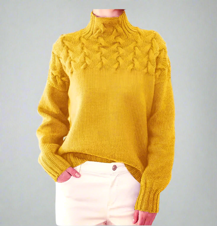 LEAH® | KNITTED PULLOVER - EcoEase Market