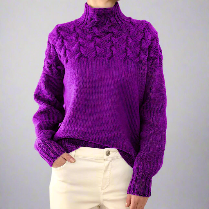 LEAH® | KNITTED PULLOVER - EcoEase Market
